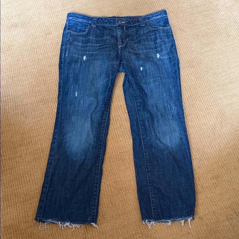 Banana Republic limited edition Distressed Straight-Leg Jeans
